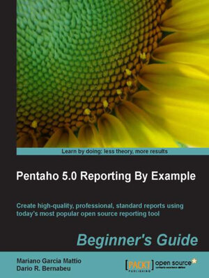 cover image of Pentaho 5.0 Reporting by Example